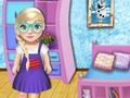 Permainan Sekolah Elsa Bayi Menghiasi  talian