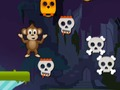 Permainan Pelempang Monyet Halloween talian