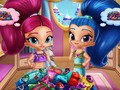 Permainan Pembersihan Almari Shimmer dan Shine talian