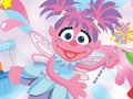 Permainan 123 Sesame Street: Pembuat Smoothie Abby talian