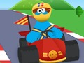 Permainan 123 Sesame Street: Cookie Kart Racing talian