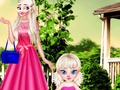 Permainan Mak Elsa dan baby Photoshoot  talian