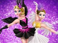 Permainan Ellie dan Annie Angsa hitam dan angsa putih talian
