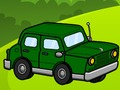 Permainan Kereta kartun: teka-teki  talian