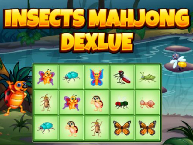 Permainan Serangga Mahjong Deluxe  talian