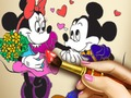 Permainan Buku mewarna Minnie  talian