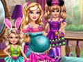 Permainan Barbie dengan kembar  talian