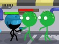 Permainan Stickmen Lawan Zombi  talian