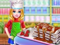 Permainan Pai sandwic dengan aiskrim  talian