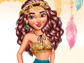 Permainan Boho Hairstyling yang cantik  talian
