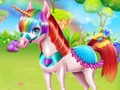 Permainan Salun kecantikan unicorn  talian