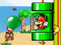 Permainan Mario Bloons menembak  talian