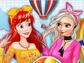 Permainan Puteri fesyen dan festival belon  talian