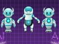 Permainan Robot: Padanan Kad Memori  talian