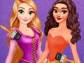 Permainan Disney Princess: Rainbow Dresses  talian