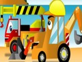 Permainan Perbezaan Cartoon Trucks  talian