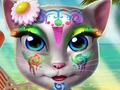Permainan Mekap Pantai Kucing talian