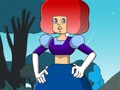 Permainan Steven Universe Permata Kristal Garnet Menggayakan talian