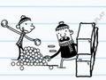 Permainan Diary seorang anak yang wimpy melecehkan  talian