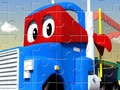 Permainan Jigsaw Trak Bandar Kereta  talian