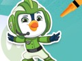 Permainan Peronda Bersayap: warna kadet  talian