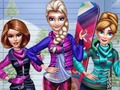 Permainan Perjalanan ski musim sejuk  talian
