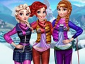 Permainan Fesyen Winter Gadis  talian