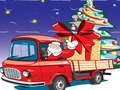 Permainan Jigsaw Trak Santa  talian