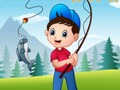 Permainan Jigsaw Memancing  talian