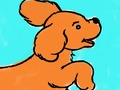 Permainan Buku mewarna anjing  talian