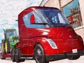 Permainan Tesla Truck Jigsaw talian