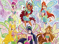 Permainan Nombor mencari Winx  talian