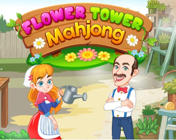 Permainan Bunga Tower Mahjong  talian
