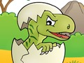 Permainan Permainan mewarnai Dino  talian