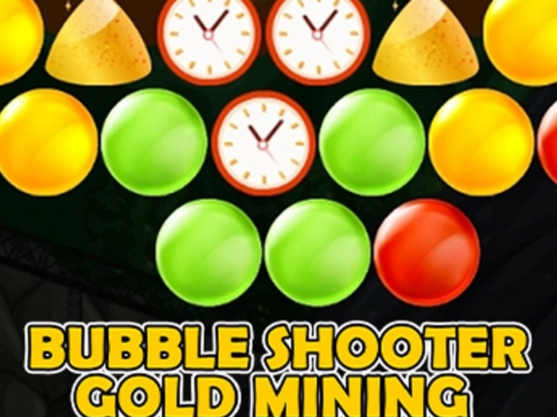 Permainan Bubble Shooter Perlombongan Emas talian