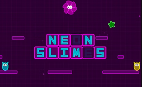 Permainan Slime Neon talian