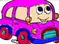 Permainan Kembali ke Sekolah: Mewarna Kereta Kanak-kanak talian