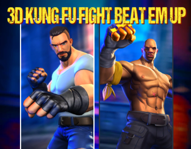 Permainan 3D Kung Fu Pertarungan talian