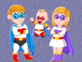 Permainan Teka Keluarga Superhero talian