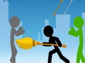 Permainan Pemain Beladiri Stickman Mega Brawl talian