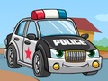 Permainan Teka Kereta Polis talian