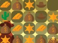 Permainan Cowboy Gila Pertandingan 3 talian