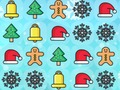 Permainan Padanan Krismas Ajaib 3 talian