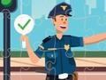 Permainan Super Puzzle Polis talian