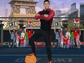 Permainan Ronaldo: berlari dan memukul  talian