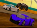 Permainan Arena Demolition Derby Kereta talian