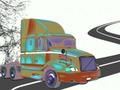 Permainan Buku Mewarnai Lori Volvo talian