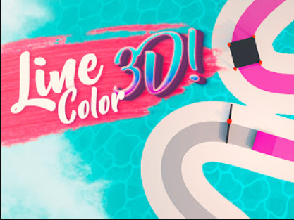 Permainan Warna Garis 3D talian