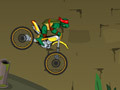 Permainan Ninja Turtle Bike  talian