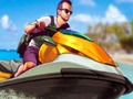 Permainan Pelayaran Air Jet Ski dan Stunt Bot Kuasa talian